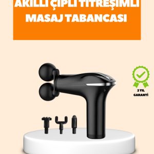 Titreşimli Masaj Aleti Şarjlı Masaj Tabancası Spor Sonrası Kas Gevşetici