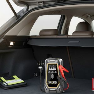 Araçlar İçin Akü Takviye ve Dijital Hava Kompresörü 16000 mAh