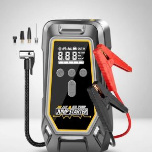 Lastik Şişirme Powerbank Özellikli Taşınabilir Cihaz