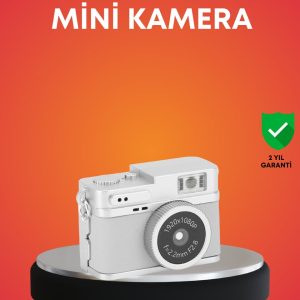 Taşınabilir Cep Boy Dijital Kamera LED Işıklı 1080P Video Çekim