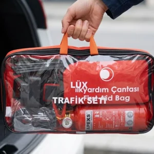 Araç Trafik Seti Muayene Uyumlu Yangın Söndürücü ve İlk Yardım Kiti