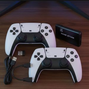 Retro Atari ve Konsol Oyunları Destekli 4K Game Stick