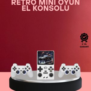 Kablosuz Kollu El Oyun Konsolu TV Bağlantı Destekli