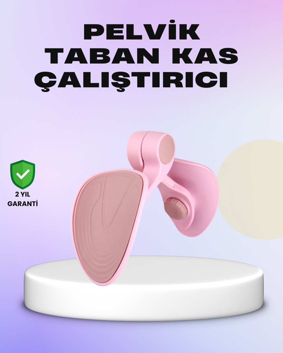 Pelvik Taban ve Uyluk Egzersiz Aleti Ev Tipi Taşınabilir