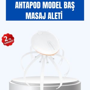 Kablosuz Kafa ve Boyun Masaj Aleti Akıllı Kapanmalı Derin Rahatlama