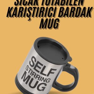 Sıcak Tutan Termos Bardak Kendi Kendini Karıştıran Mikser Kupa