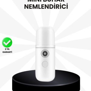 Kablosuz Şarjlı Mini Buhar Nemlendirici – Cilt ve Ortam İçin Taşınabilir Akıllı Cihaz