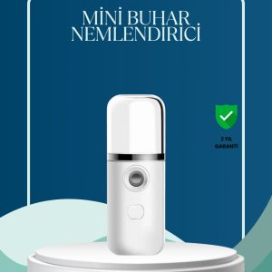 Akıllı Pro Teknolojili Şarjlı Nemlendirici – Portatif Cilt ve Hava Nemlendirici Cihaz