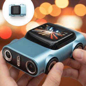 Öne Bakan Araç Kamerası Full HD Kayıt Kompakt Tasarım