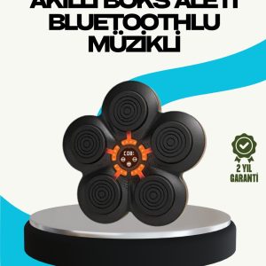 Ev Tipi Akıllı Boks Duvar Paneli Müzikli Bluetoothlu Refleks Geliştirme Cihazı