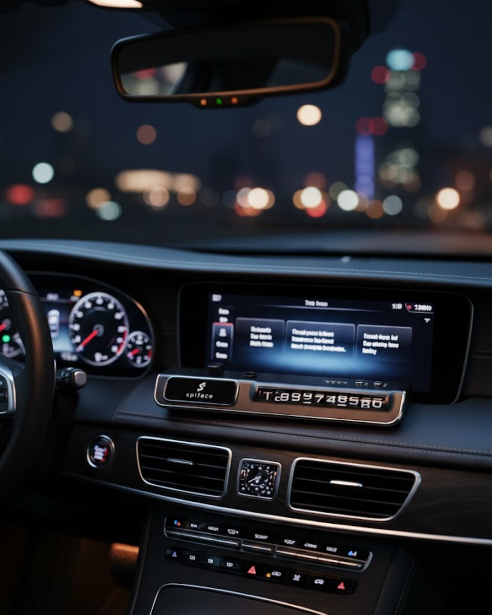 LED Aydınlatmalı Araç Park Numarası Bildirim Cihazı 3 Seviyeli Nemlendirici Özellikli