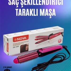 Fön ve Tarama İşlemini Birleştiren Pratik Saç Tarağı