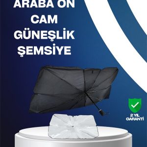 Isı ve UV Engelleyici Güneşlik – 360° Bükülebilir Şemsiye Sapı ile Konfor