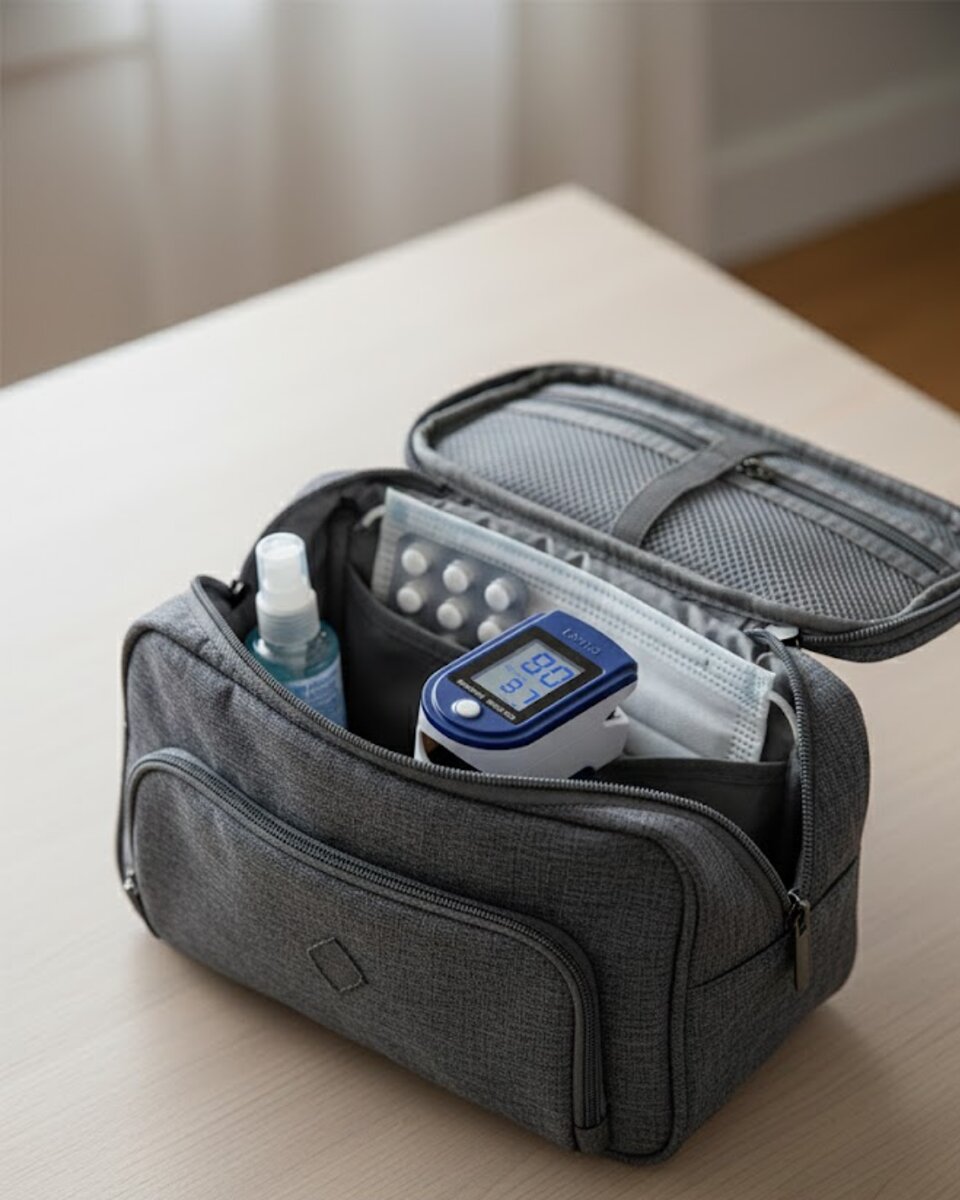 Hassas Ölçüm Sağlayan Parmak Ucu Oksimetresi Taşınabilir