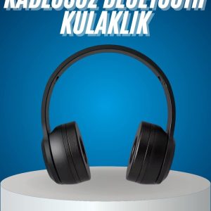 Wireless 5.0 Bluetooth Kablosuz Kulaklık ANC Özellikli Kulak Üstü Ayarlanabilir