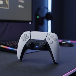 Kablosuz Oyun Kumandası PS5 İçin Titreşimli ve Konforlu Kullanım