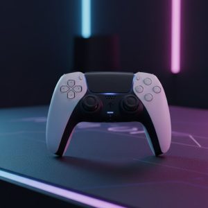 Oyun Kolu PS5 Uyumlu Kablosuz Bağlantı ve Uzun Pil Ömrü