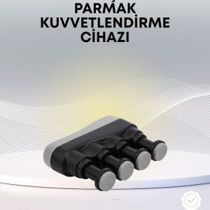 Ergonomik Parmak Egzersiz Aleti El ve Bilek Güçlendirici