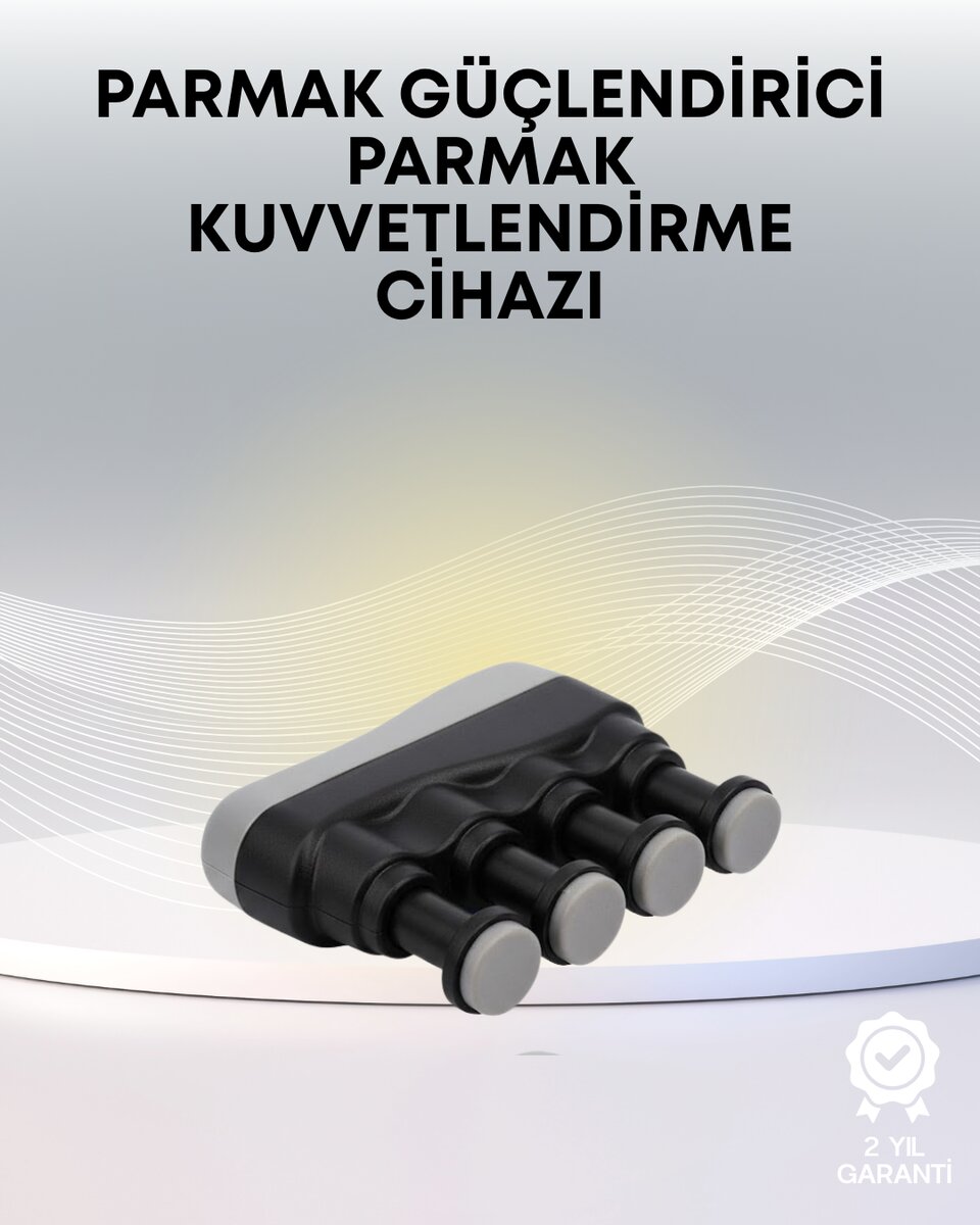 Ergonomik Parmak Egzersiz Aleti El ve Bilek Güçlendirici