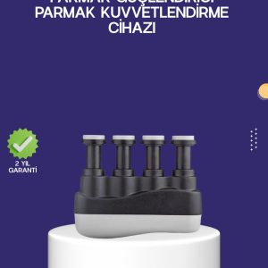 Parmak Güçlendirme Egzersiz Aleti Ayarlanabilir Direnç