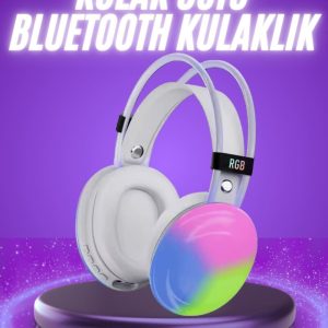2025 Model Bluetooth Kulaklık Kulak Üstü Kablosuz Uzun Ömürlü Unısex