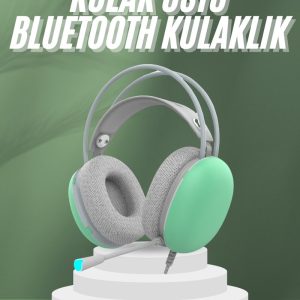 Unısex Yüksek Ses Kaliteli Yumuşak Kılıflı Kablosuz Kulak Üstü Bluetooth Kulaklık