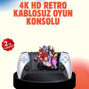 1000 Oyun Yüklü Taşınabilir Renkli Ekranlı El Konsolu