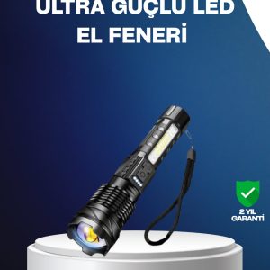 Outdoor ve Acil Durum İçin Güçlü LED El Feneri
