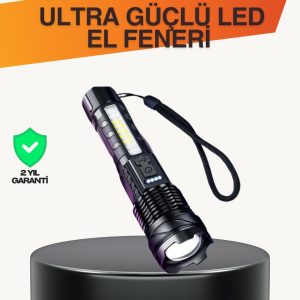 Outdoor ve Acil Durum İçin Güçlü LED El Feneri