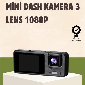 Full HD 3 Kanallı Araç Kamerası – Akıllı Çözümlerle Sürüş