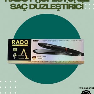 Rado RD-446 – Titanyum Seramik 2.5 Metre Kablo Hızlı Isınan Saç Düzleştirici