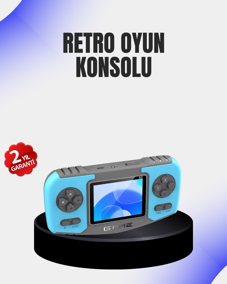 Taşınabilir El Oyun Konsolu Çocuk Gelişimine Uygun Oyun Cihazı