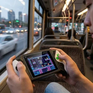 620 Klasik Oyunlu Mini El Konsolu Şarjlı Batarya HD Görüntü