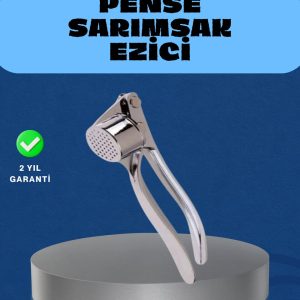 Mutfak Sarımsak Ezici Kaymaz Saplı Güçlü Mekanizma