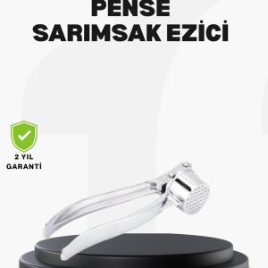Profesyonel Sarımsak Ezici Sağlam Yapı ve Rahat Kavrama