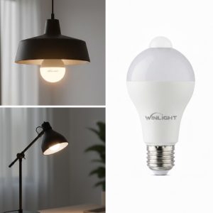 Sensörlü LED Lamba Otomatik Algılama Enerji Tasarruflu Aydınlatma