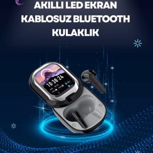 ENC Destekli Bluetooth 5.4 Kulaklık – EQ Ayarlı Akıllı Kutulu