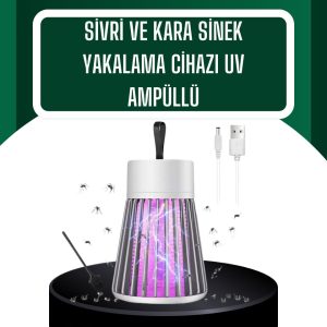 Kamp ve Bahçe İçin Şarjlı Böcek Kovucu Lamba