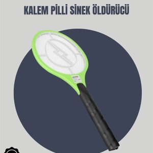 Taşınabilir Elektronik Sinek Swatter – Kimyasal İçermeyen Ergonomik Tasarım