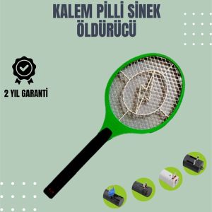 Sessiz ve Etkili Böcek Öldürücü – Üç Katmanlı Koruyucu Izgaralı Elektronik Sineklik