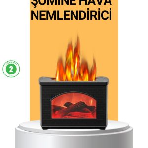 Aromaterapi Destekli Ultrasonik Nemlendirici USB Bağlantılı Sessiz Model