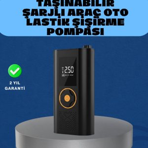 Otomatik Duran Dijital Hava Pompası Kompakt ve Taşınabilir Tasarım