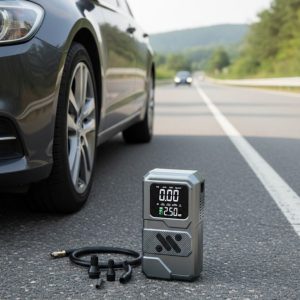 Çok Fonksiyonlu Akü Takviye ve Taşınabilir Hava Kompresörü