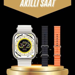 Yeni Nesil 3 Kordonlu Kol Saati 49 MM Amoled Ekran Akıllı Saat
