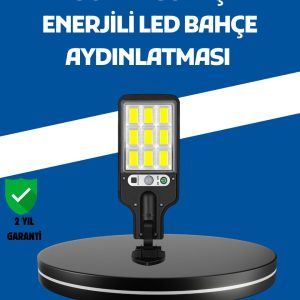 Hareket Algılamalı Dış Mekan Lamba Konforlu Aydınlatma