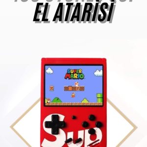 Çocuklara Özel Taşınabilir Sup El Atarisi 400 Oyunlu Nostaljik Oyun Konsolu