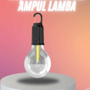 Şarjlı Dekoratif Kamp Lambası Askılı Ampul Led Işık Type-C Girişli