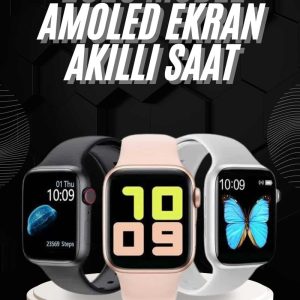 Arama Cevaplayabilen Akıllı Saat Bluetooth Bağlantılı Sosyal Medya Girişli