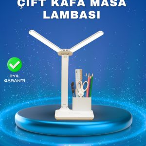 3’ü 1 Arada Çok Amaçlı Masa Lambası | Göz Yormayan Işık Organizer Tasarım