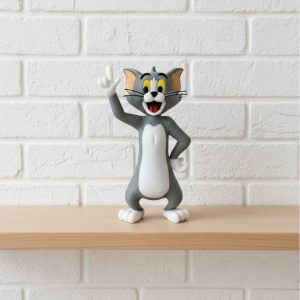 22 cm Tom Figürü Çizgi Karakter Biblo Koleksiyonluk Dekoratif Obje